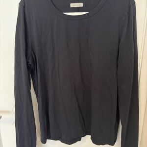 Outerknown Sojourn Long Sleeve Shirt Black Large